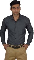 Studio Nexx Men's Printed, Solid Festive, Party, Formal Grey Shirt