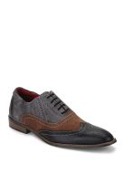 Style Centrum Black Brogue Lifestyle Shoes