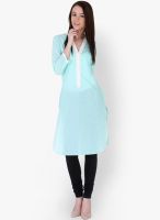 Sugar Her Green Solid Kurtis