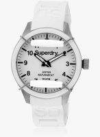 Super Dry Syg109w White/White Analog Watch