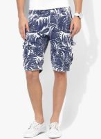 Superdry Blue Printed Shorts