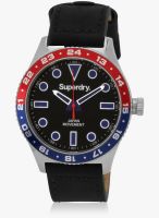 Superdry Syg143b Black/Black Analog Watch