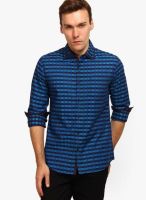 The Indian Garage Co. Checks Blue Casual Shirt