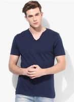 Tom Tailor Blue V Neck T-Shirt