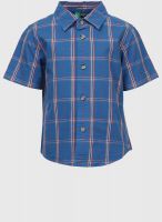 United Colors of Benetton Blue Casual Shirt