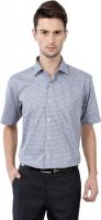 Van Heusen Men's Checkered Casual Blue Shirt