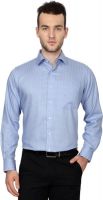 Van Heusen Men's Checkered Formal Blue Shirt