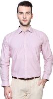 Van Heusen Men's Striped Formal Pink Shirt