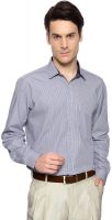 Van Heusen Men's Striped Formal Purple Shirt