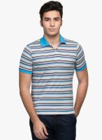 WYM Multicoloured Striped Polo T-Shirt