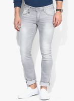 Wrangler Grey Slim Fit Jeans (Skanders)