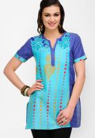 Yepme Green Printed Kurtis