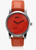 Yepme Orange Alloy Analog Watch