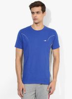 2GO ACTIVE GEAR USA Blue Round Neck T-Shirt