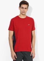 2GO ACTIVE GEAR USA Red Round Neck T-Shirt