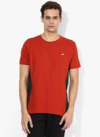 2GO ACTIVE GEAR USA Rust Round Neck T-Shirt