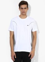 2GO ACTIVE GEAR USA White Round Neck T-Shirt