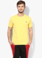 2GO ACTIVE GEAR USA Yellow Round Neck T-Shirt