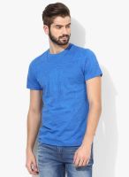 Adidas Originals Ao Hd Blue Round Neck T-Shirt