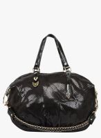 Bagkok Black Polyurethane (Pu) Handbag