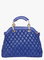 Bagkok Blue Polyurethane (Pu) Handbag