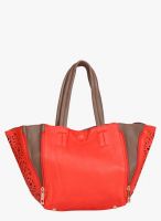 Bagkok Red Polyurethane (Pu) Tote