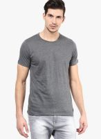 Chromozome Pack Of 2 Grey Round Neck T-Shirt