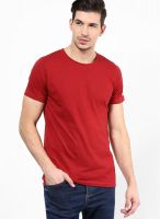 Chromozome Pack Of 2 Red Round Neck T-Shirt