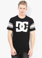 DC Rd Contender Kttp Black Round Neck T-Shirts