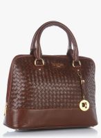 Da Milano Brown Leather Handbag