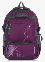 Genius 17 Inches Dark Purple Backpack