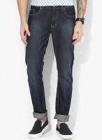 Newport Blue Low Rise Slim Fit Jeans