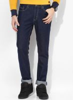 Newport Blue Low Rise Slim Fit Jeans