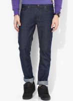 Newport Blue Low Rise Slim Fit Jeans