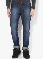 Newport Blue Low Rise Slim Fit Jeans