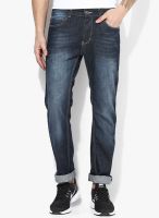 Newport Blue Low Rise Slim Fit Jeans