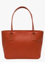 Paradigm Design Lab Orange Leather Handbag