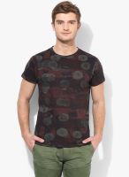 Pepe Jeans Multicoloured Printed Round Neck T-Shirt