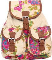 Pick Pocket Floral Back Pack 9 L Medium Backpack(Multi)