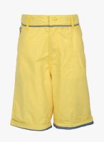 Poppers By Pantaloons Yellow Shorts
