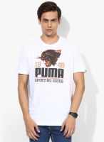 Puma White Style Tee