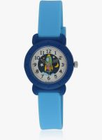 Q&Q Vp81-006 -S Blue/White Analog Watch