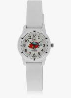 Q&Q Vr15j003y -S White/White Analog Watch