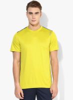 Reebok Wor Tech Green Training Round Neck T-Shirt