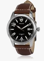Swiss Eagle Swiss made Field SE-9029-03 Brown/Black Analog Watch
