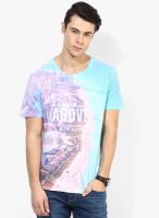 Tom Tailor Multicoloured Regular Round Neck T-Shirt