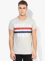 Tommy Hilfiger Grey Round Neck T-Shirt