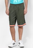 Adidas Olive Basketball Shorts