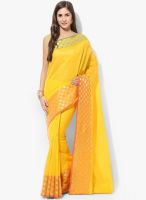 Avishi Yellow Embellished Saree