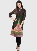 Ayaany Green Printed Kurta